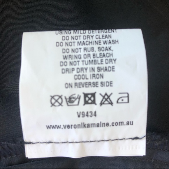 🌿 VERONIKA MAINE 🌿 sleeveless waterfall dress size 6 - Picture 9 of 9